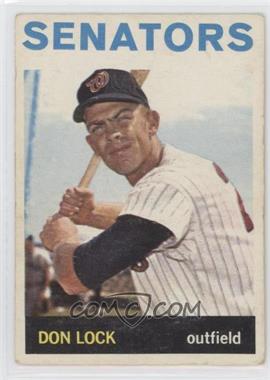 1964 Topps - [Base] #114 - Don Lock [Good to VG‑EX]