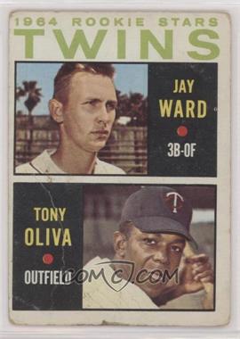 1964 Topps - [Base] #116 - 1964 Rookie Stars - Jay Ward, Tony Oliva [Poor to Fair]