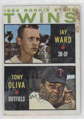 1964 Topps - [Base] #116 - 1964 Rookie Stars - Jay Ward, Tony Oliva [Good to VG‑EX]