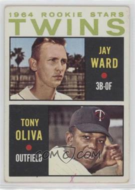 1964 Topps - [Base] #116 - 1964 Rookie Stars - Jay Ward, Tony Oliva [Poor to Fair]