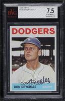 Don Drysdale [BVG 7.5 NEAR MINT+]