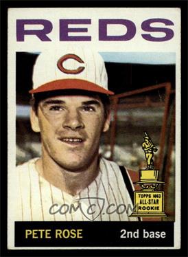 1964 Topps - [Base] #125 - Pete Rose [EX]