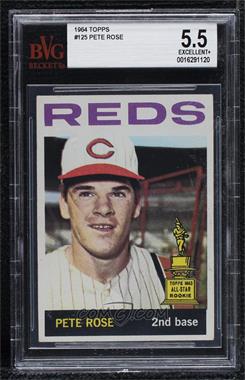 1964 Topps - [Base] #125 - Pete Rose [BVG 5.5 EXCELLENT+]