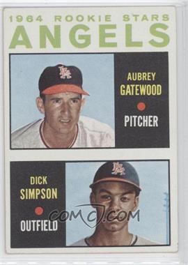 1964 Topps - [Base] #127 - 1964 Rookie Stars - Aubrey Gatewood, Dick Simpson