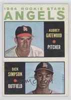 1964 Rookie Stars - Aubrey Gatewood, Dick Simpson [Noted]