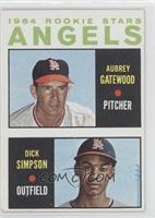 1964 Rookie Stars - Aubrey Gatewood, Dick Simpson