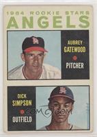 1964 Rookie Stars - Aubrey Gatewood, Dick Simpson [Good to VG‑E…