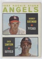 1964 Rookie Stars - Aubrey Gatewood, Dick Simpson [Good to VG‑E…