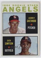 1964 Rookie Stars - Aubrey Gatewood, Dick Simpson