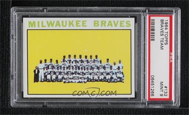 1964 Topps - [Base] #132 - Milwaukee Braves Team [PSA 9 MINT]