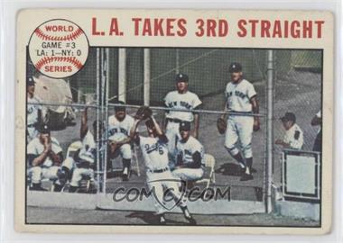 1964 Topps - [Base] #138 - World Series - Game #3 - L.A. Takes 3rd Straight [Poor to Fair]
