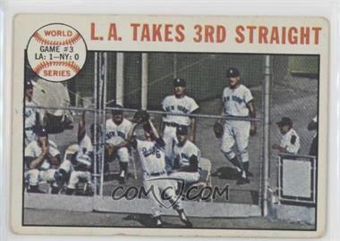 1964 Topps - [Base] #138 - World Series - Game #3 - L.A. Takes 3rd Straight [Good to VG‑EX]