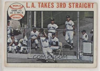 1964 Topps - [Base] #138 - World Series - Game #3 - L.A. Takes 3rd Straight [Good to VG‑EX]