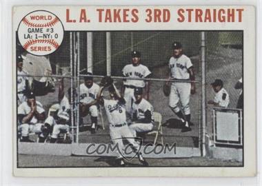 1964 Topps - [Base] #138 - World Series - Game #3 - L.A. Takes 3rd Straight [Noted]