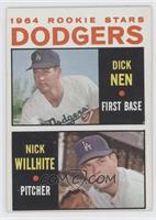 1964 Rookie Stars - Dick Nen, Nick Willhite [Noted]