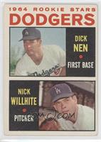 1964 Rookie Stars - Dick Nen, Nick Willhite [Good to VG‑EX]