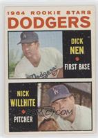 1964 Rookie Stars - Dick Nen, Nick Willhite