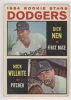 1964 Rookie Stars - Dick Nen, Nick Willhite [Poor to Fair]