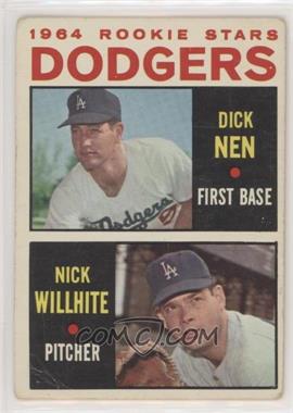 1964 Topps - [Base] #14 - 1964 Rookie Stars - Dick Nen, Nick Willhite [Poor to Fair]