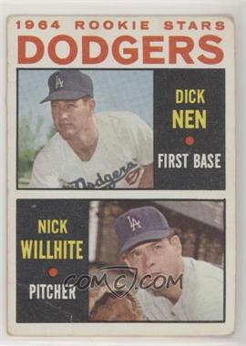 1964 Topps - [Base] #14 - 1964 Rookie Stars - Dick Nen, Nick Willhite [Poor to Fair]