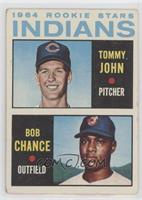 1964 Rookie Stars - Tommy John, Bob Chance