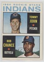 1964 Rookie Stars - Tommy John, Bob Chance