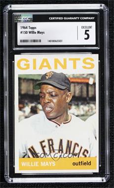 1964 Topps - [Base] #150 - Willie Mays [CGC 5 Excellent]