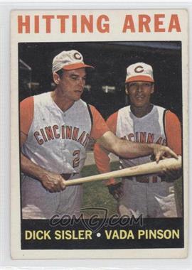 1964 Topps - [Base] #162 - Hitting Area (Dick Sisler, Vada Pinson) [Noted]