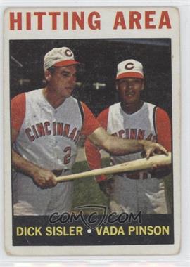 1964 Topps - [Base] #162 - Hitting Area (Dick Sisler, Vada Pinson) [Noted]