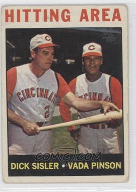 1964 Topps - [Base] #162 - Hitting Area (Dick Sisler, Vada Pinson) [Noted]