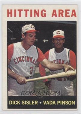 1964 Topps - [Base] #162 - Hitting Area (Dick Sisler, Vada Pinson) [Noted]