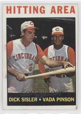 1964 Topps - [Base] #162 - Hitting Area (Dick Sisler, Vada Pinson) [Noted]