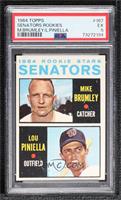 1964 Rookie Stars - Mike Brumley, Lou Piniella [PSA 5 EX]