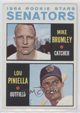 1964 Topps - [Base] #167 - 1964 Rookie Stars - Mike Brumley, Lou Piniella