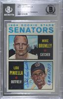 1964 Rookie Stars - Mike Brumley, Lou Piniella [BAS BGS Authentic]