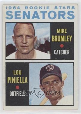 1964 Topps - [Base] #167 - 1964 Rookie Stars - Mike Brumley, Lou Piniella