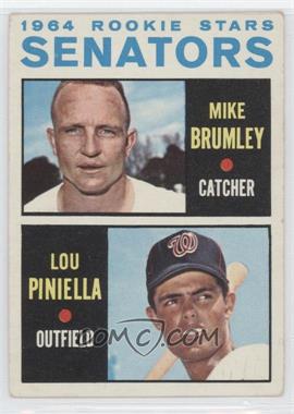 1964 Topps - [Base] #167 - 1964 Rookie Stars - Mike Brumley, Lou Piniella