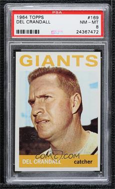 1964 Topps - [Base] #169 - Del Crandall [PSA 8 NM‑MT]