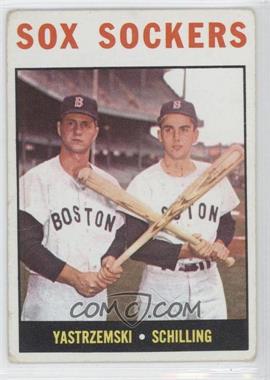 1964 Topps - [Base] #182 - Sox Sockers (Carl Yastrzemski, Chuck Schilling)