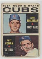 1964 Rookie Stars - John Boccabella, Billy Cowan [COMC RCR Poor]
