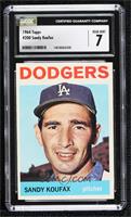 Sandy Koufax [CGC 7 Near Mint]