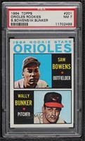 1964 Rookie Stars - Sam Bowens, Wally Bunker [PSA 7 NM]