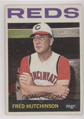 1964 Topps - [Base] #207 - Fred Hutchinson [Good to VG‑EX]