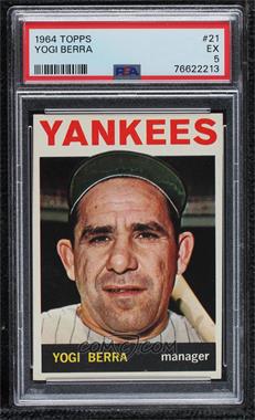 1964 Topps - [Base] #21 - Yogi Berra [PSA 5 EX]