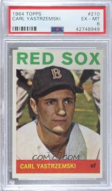 1964 Topps - [Base] #210 - Carl Yastrzemski [PSA 6 EX‑MT]