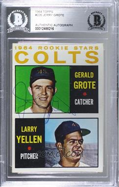 1964 Topps - [Base] #226 - 1964 Rookie Stars - Larry Yellen, Jerry Grote [BAS Authentic]