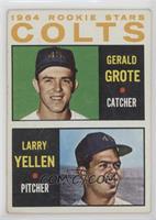 1964 Rookie Stars - Larry Yellen, Jerry Grote [Poor to Fair]