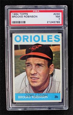 1964 Topps - [Base] #230 - Brooks Robinson [PSA 7 NM]