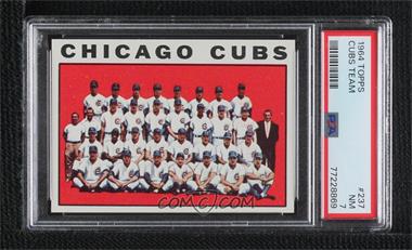 1964 Topps - [Base] #237 - Chicago Cubs Team [PSA 7 NM]