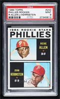 1964 Rookie Stars - Dick Allen, John Herrnstein [PSA 9 MINT]